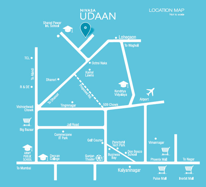 Nivasa Udaan Location Map Image