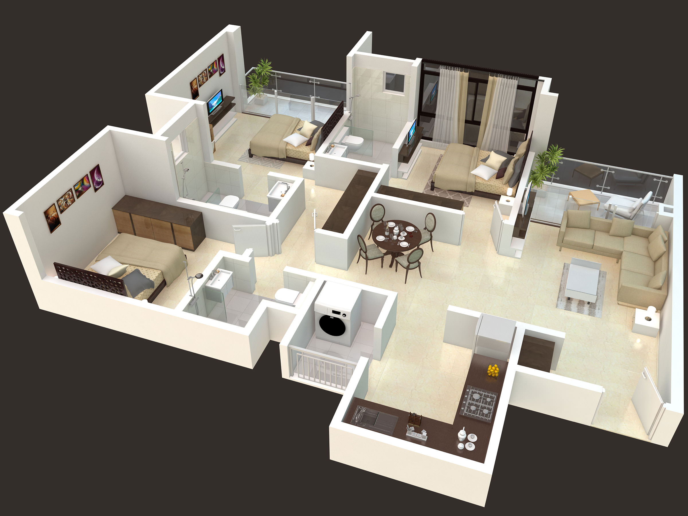 Duville Riverdale Residences in Kharadi Pune - Price, Floor Plan ...