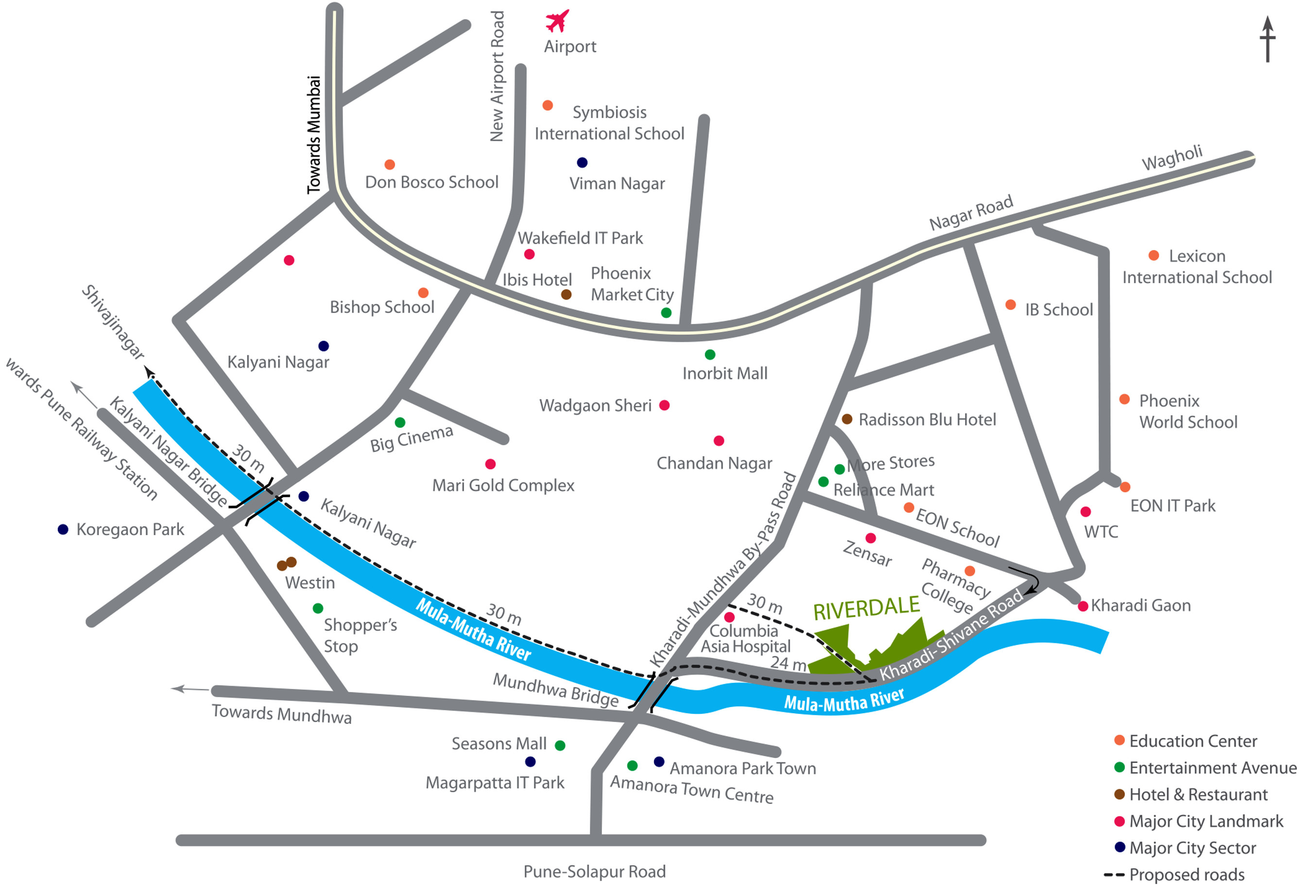 Riverdale Residences Location Map Image