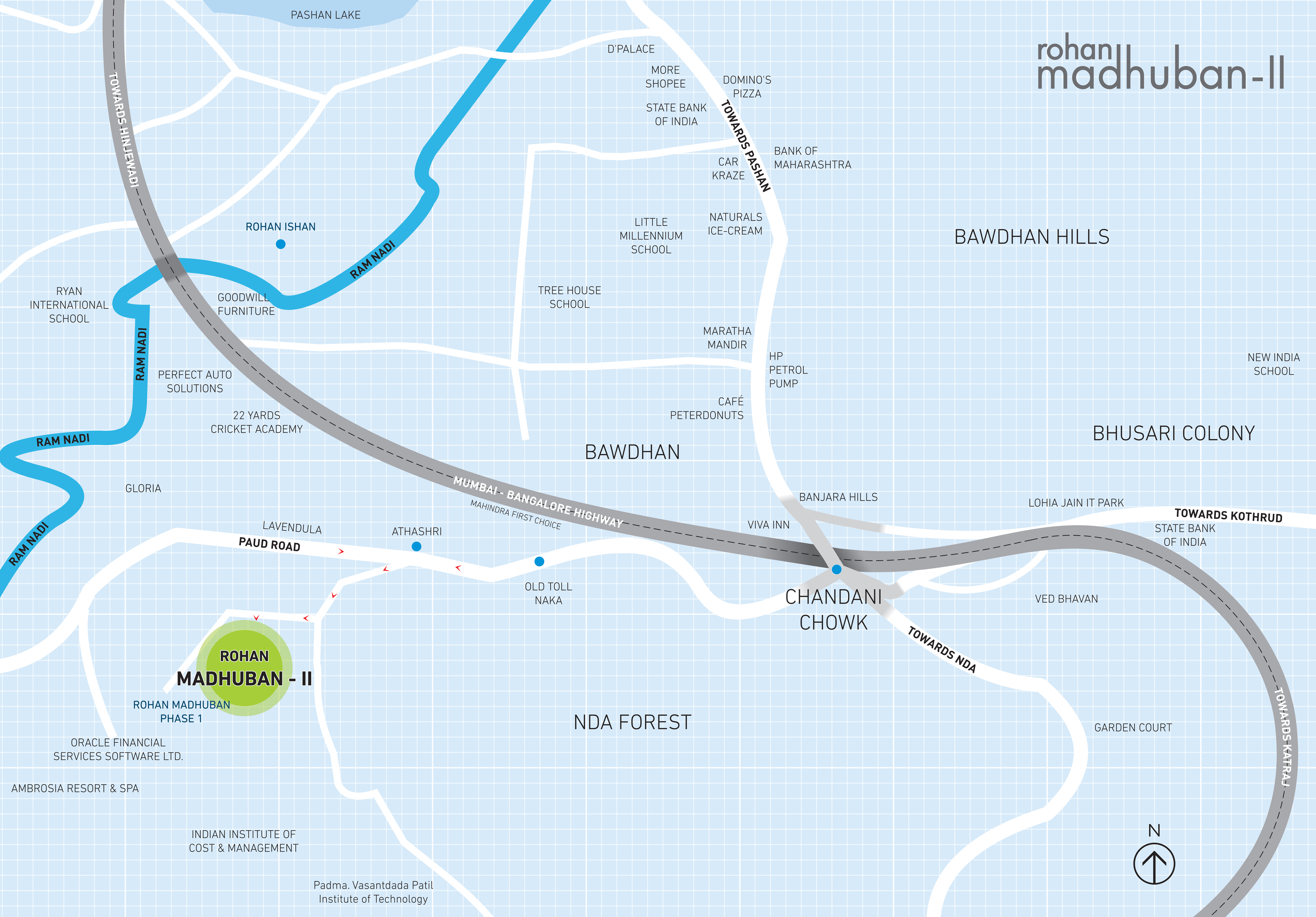 Rohan Madhuban II Location Map Image