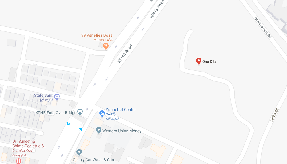 Indis One City Location Map Image