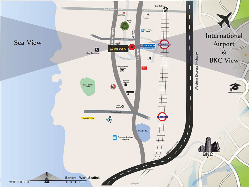 Paradigm Nivan Location Map Image