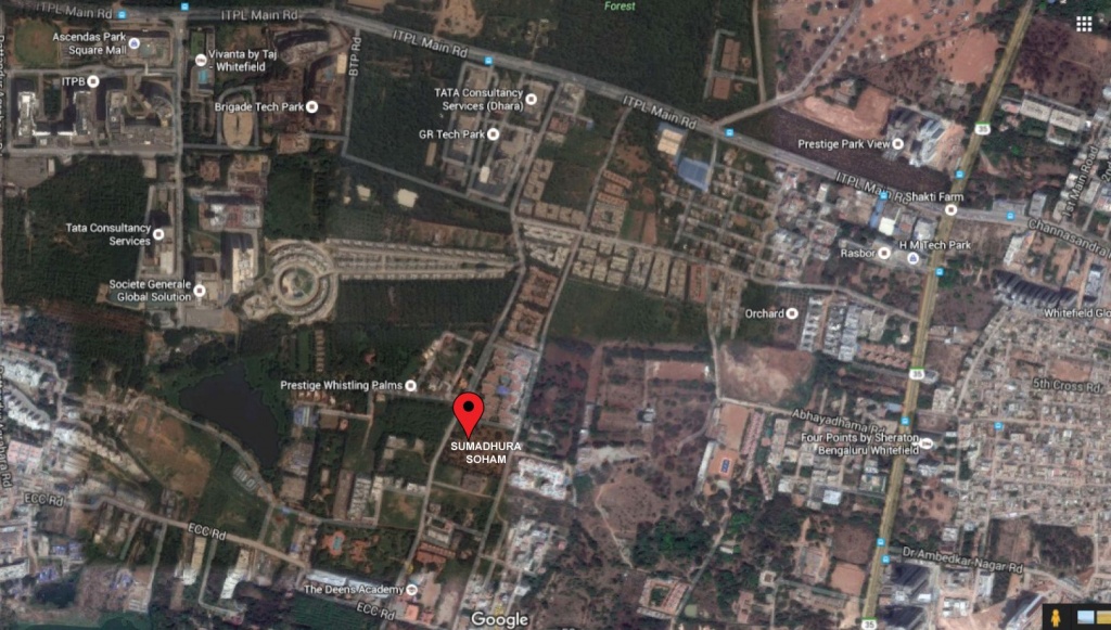 Sumadhura Soham Location Map Image