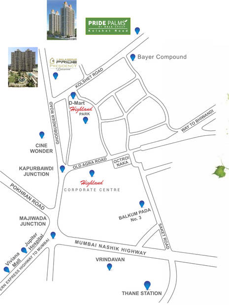Larkins Pride Palms Location Map Image