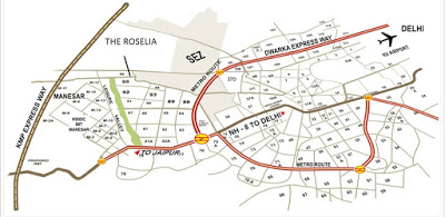 Signature Global The Roselia Location Map Image
