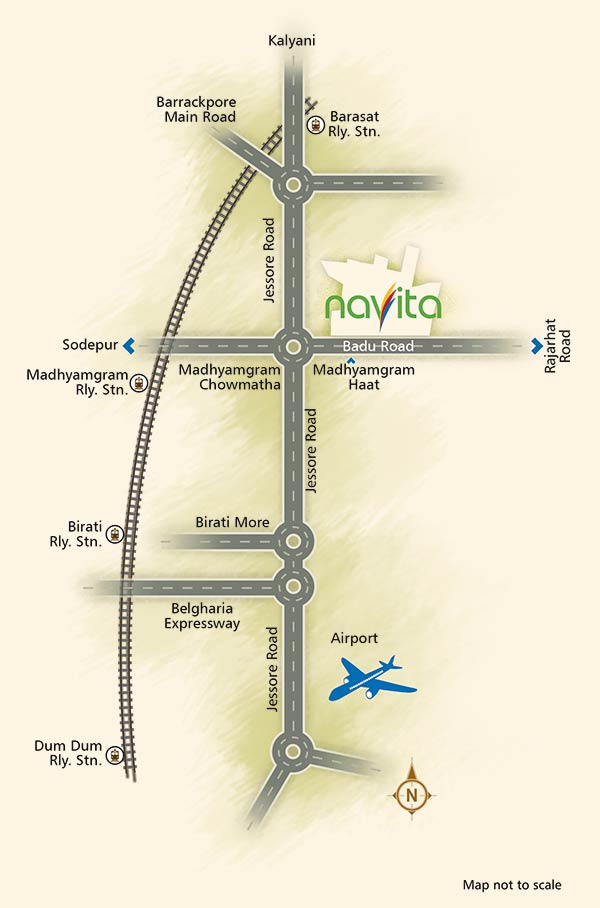 Diamond Navita Location Map Image