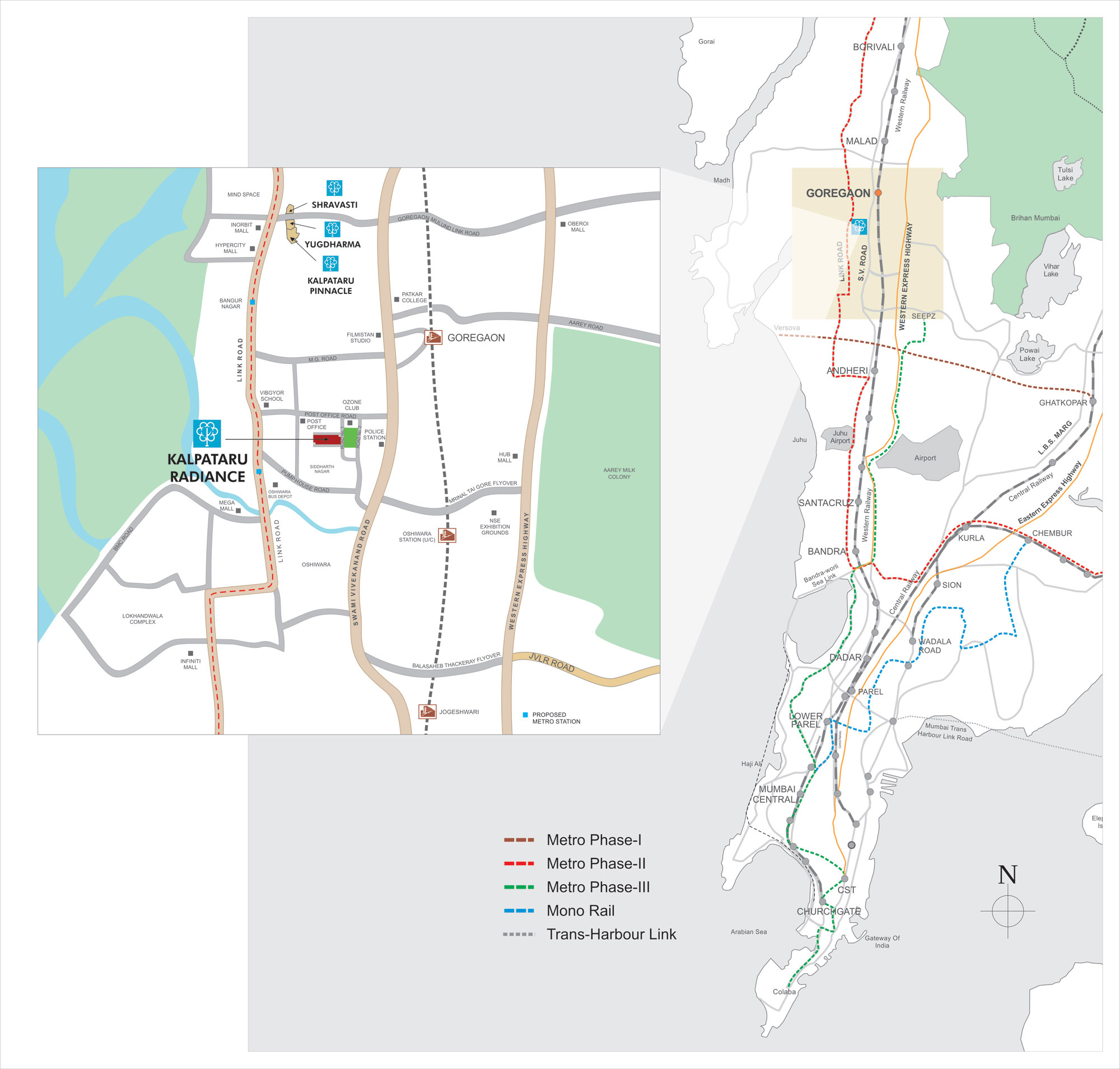 Kalpataru Allura Location Map Image