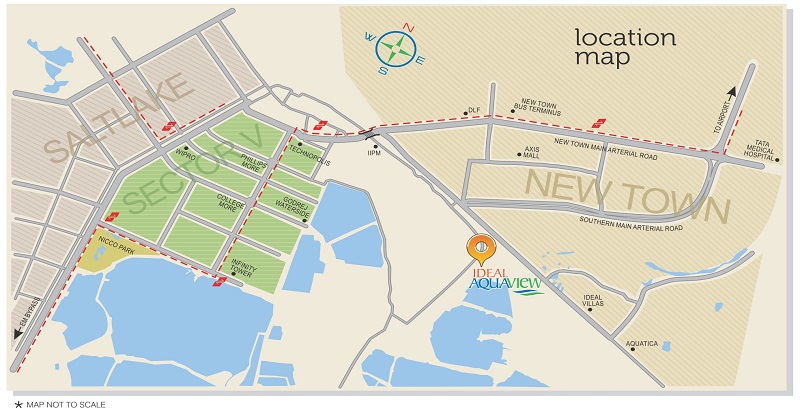 Ideal Aqua View Location Map Image
