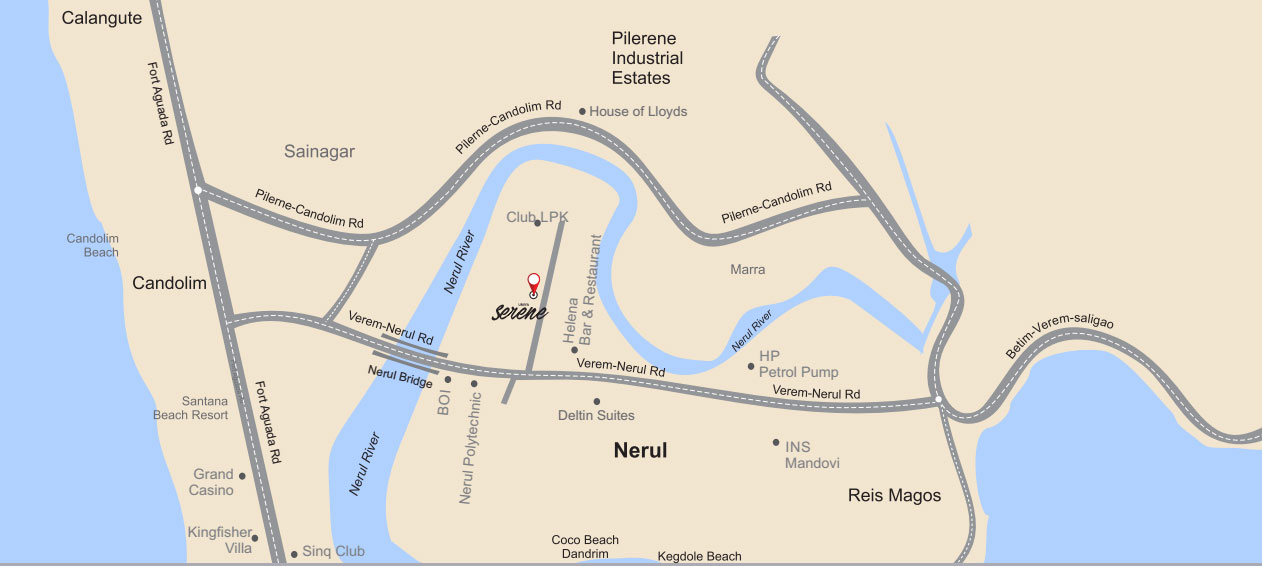 Umiya Serene Location Map Image