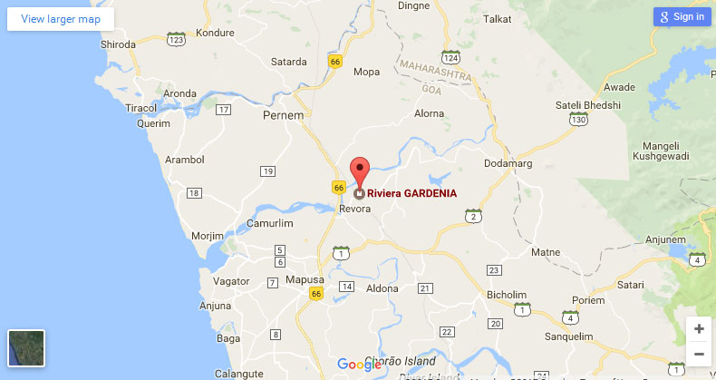 Riviera Gardenia Location Map Image