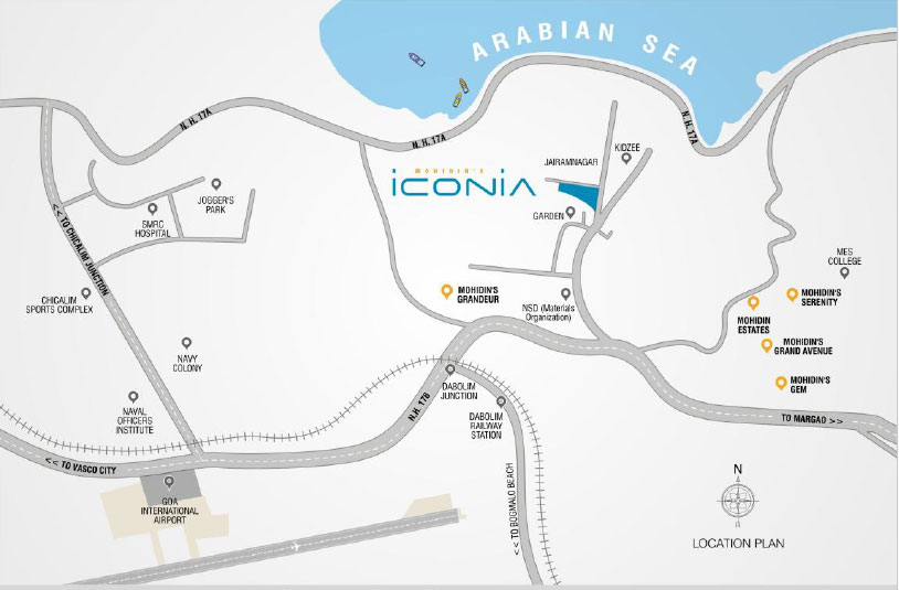 Mohidin Iconia Location Map Image