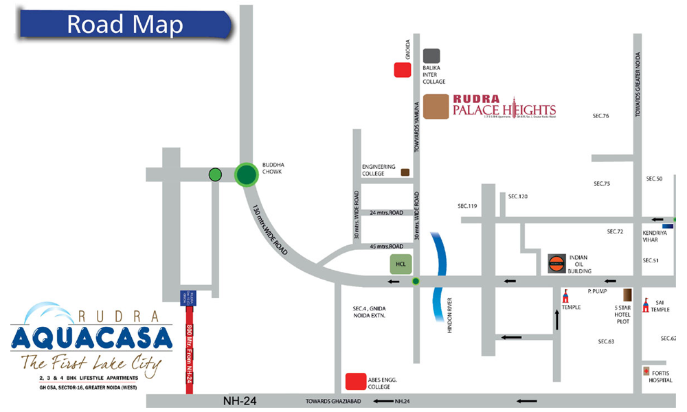 Ace Aqua Casa Location Map Image