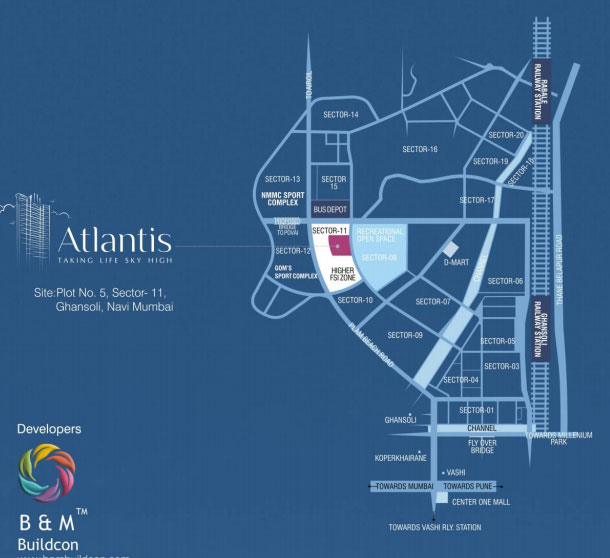 B & M Atlantis Location Map Image