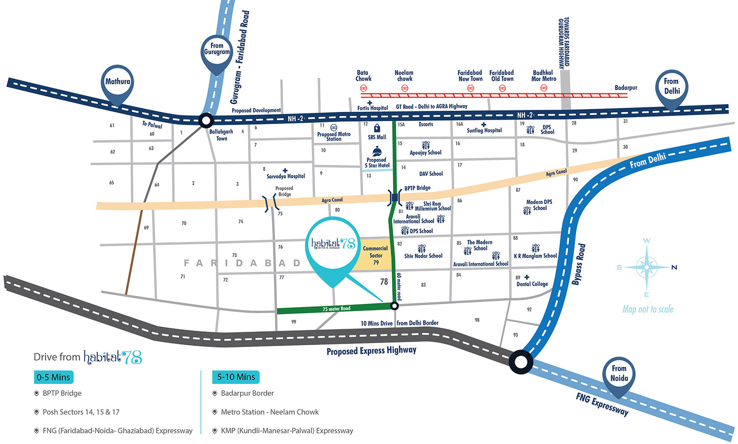 Conscient Habitat 78 Location Map Image
