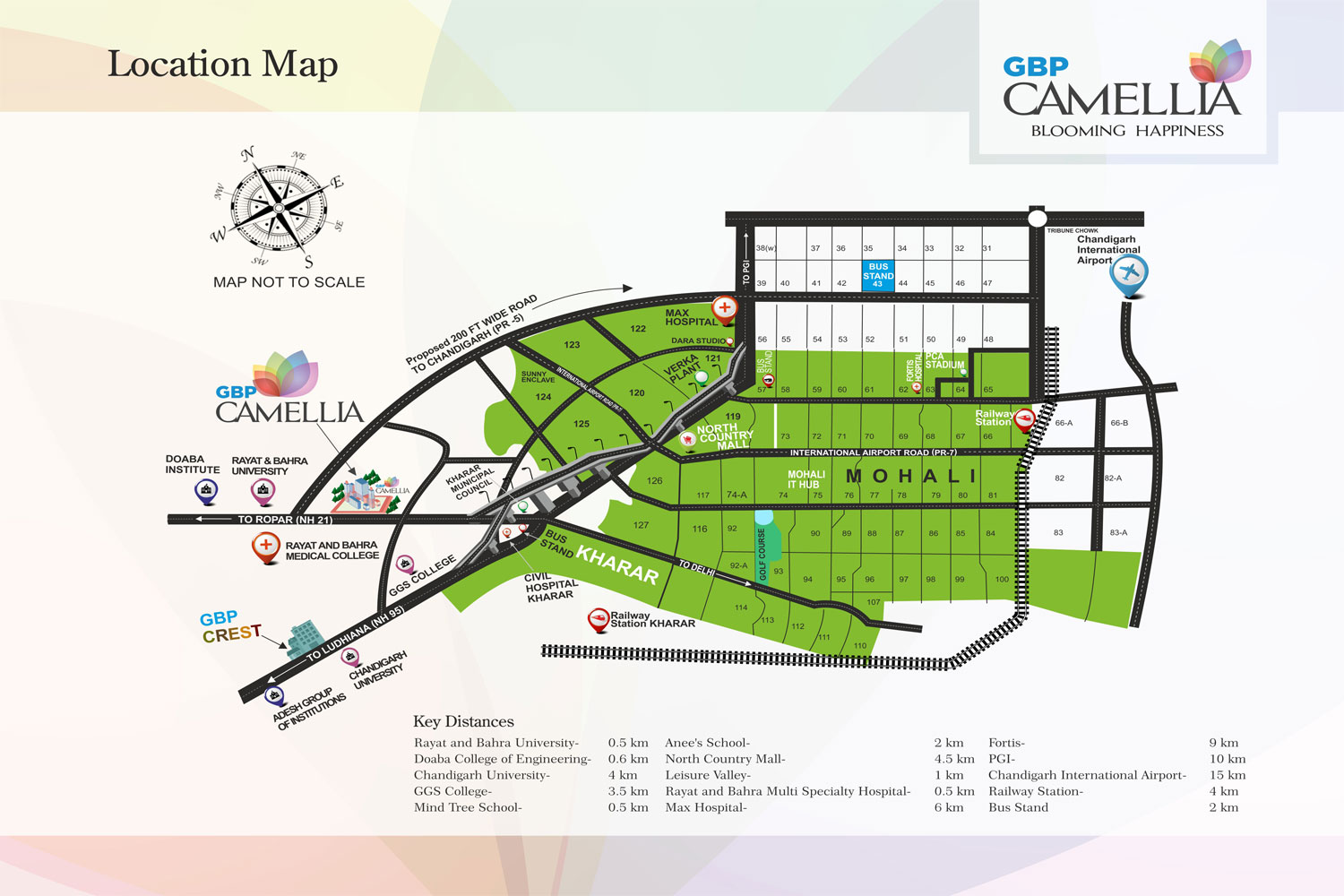 GBP Camellia Location Map Image