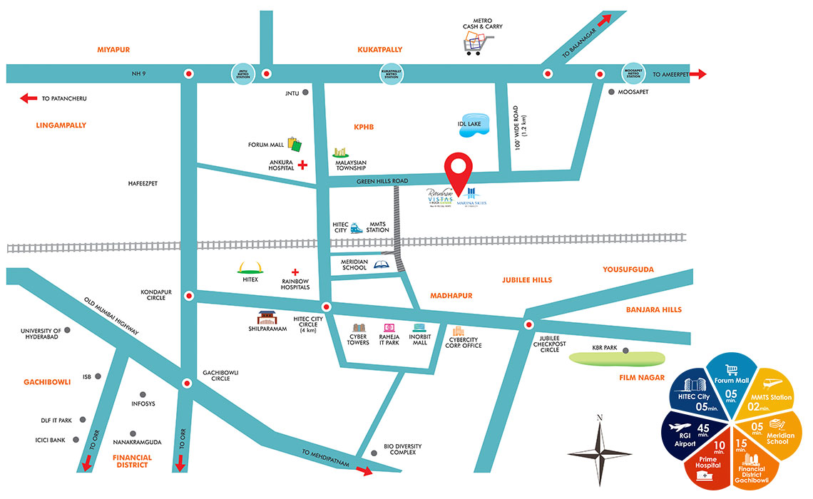 Cybercity Marina Skies Location Map Image