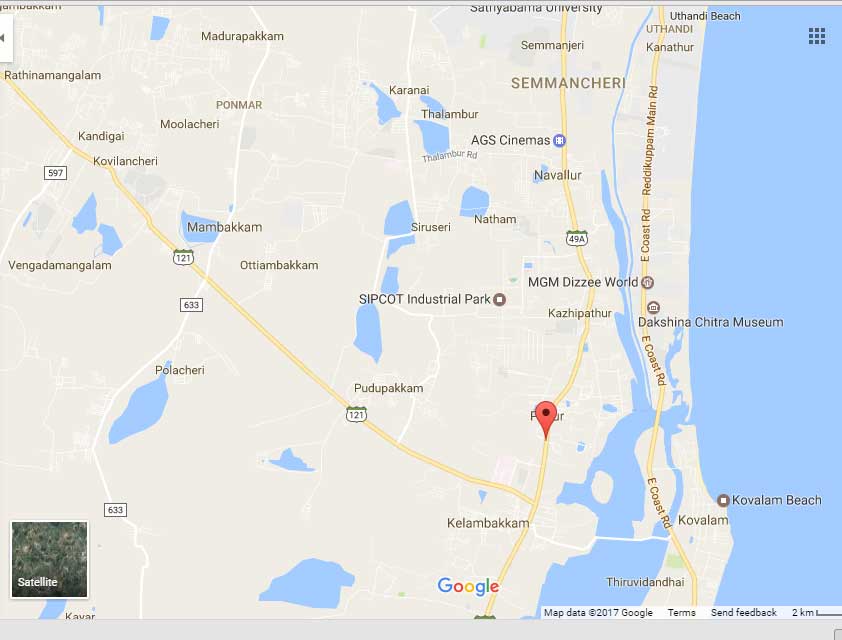 Disney Inspired Project Location Map Image