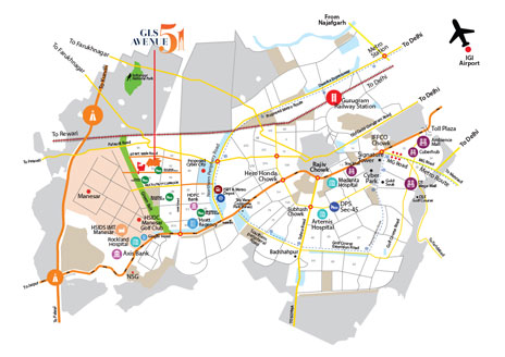 GLS Avenue 51 Location Map Image