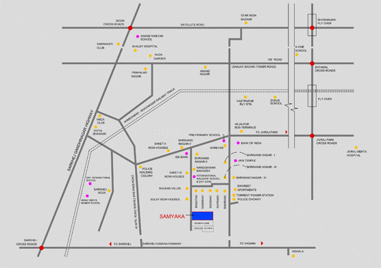 Samyaka Bakeri Location Map Image
