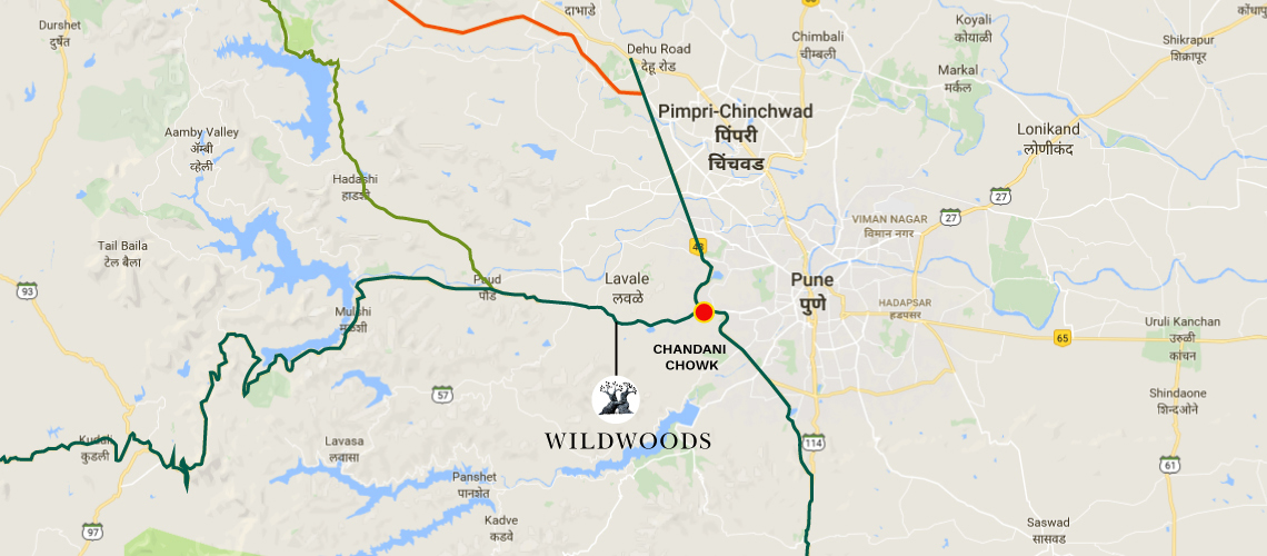 SKYi Wildwoods Location Map Image