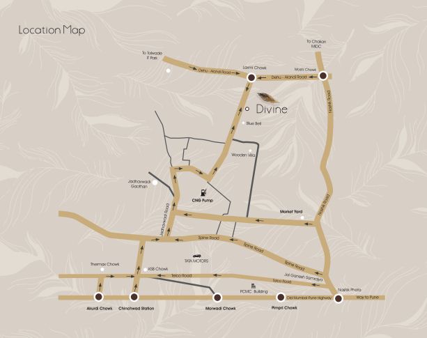Millennium Divine Location Map Image