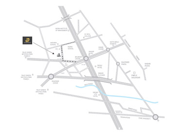 Millennium Acropolis Location Map Image