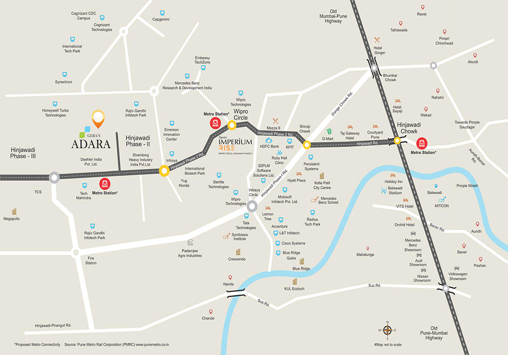 Gera Adara Location Map Image