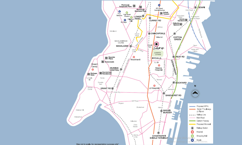 Peninsula Salsette 27 Location Map Image