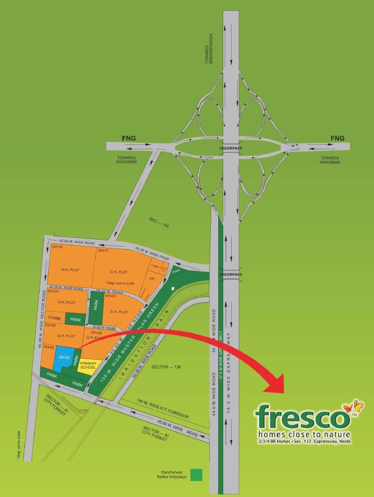 Exotica Fresco Location Map Image
