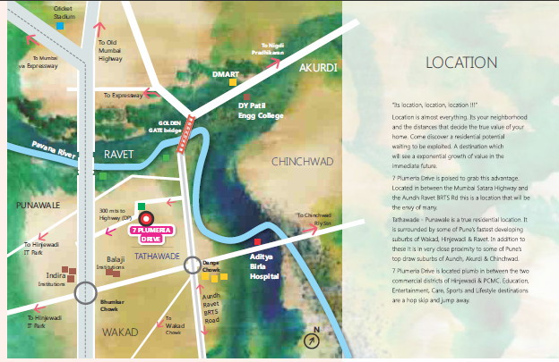 7 Plumeria Drive Location Map Image