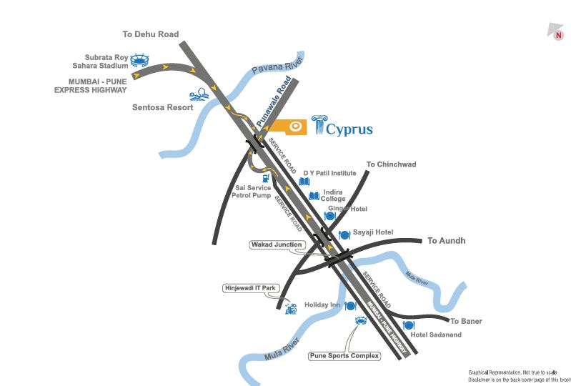 Kanakia Cyprus Location Map Image