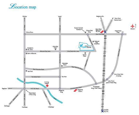 Meridian Splendora Location Map Image