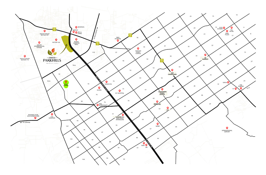Gillco Parkhills Location Map Image