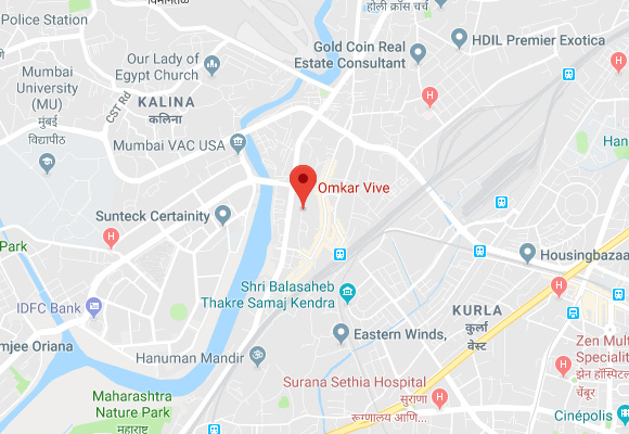 Omkar Vive Location Map Image