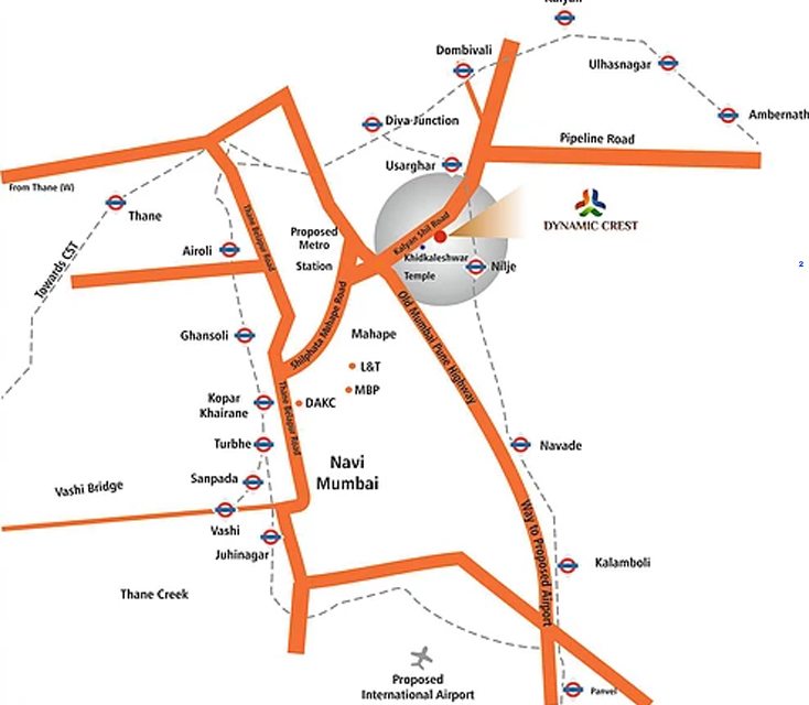 Dynamic Crest Location Map Image