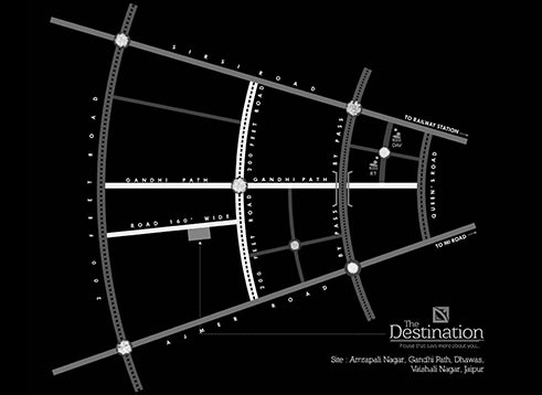 SDC The Destination Location Map Image