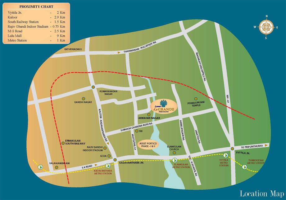 Asset Le Grande Location Map Image