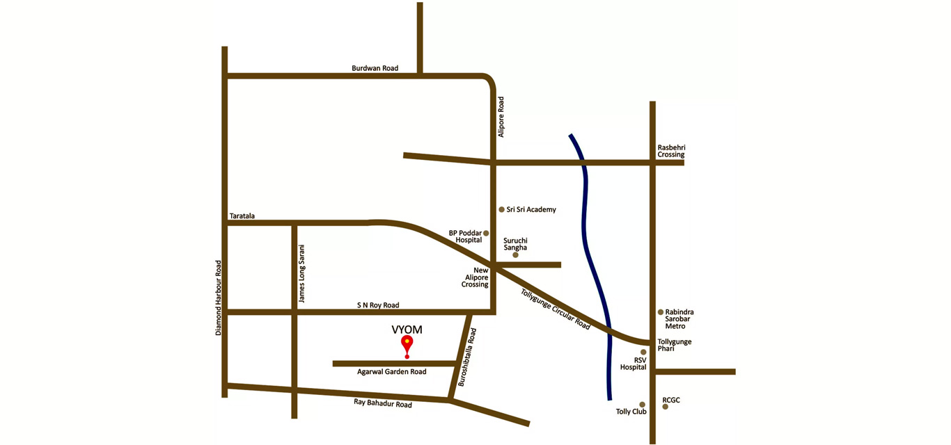 PS Vyom Location Map Image