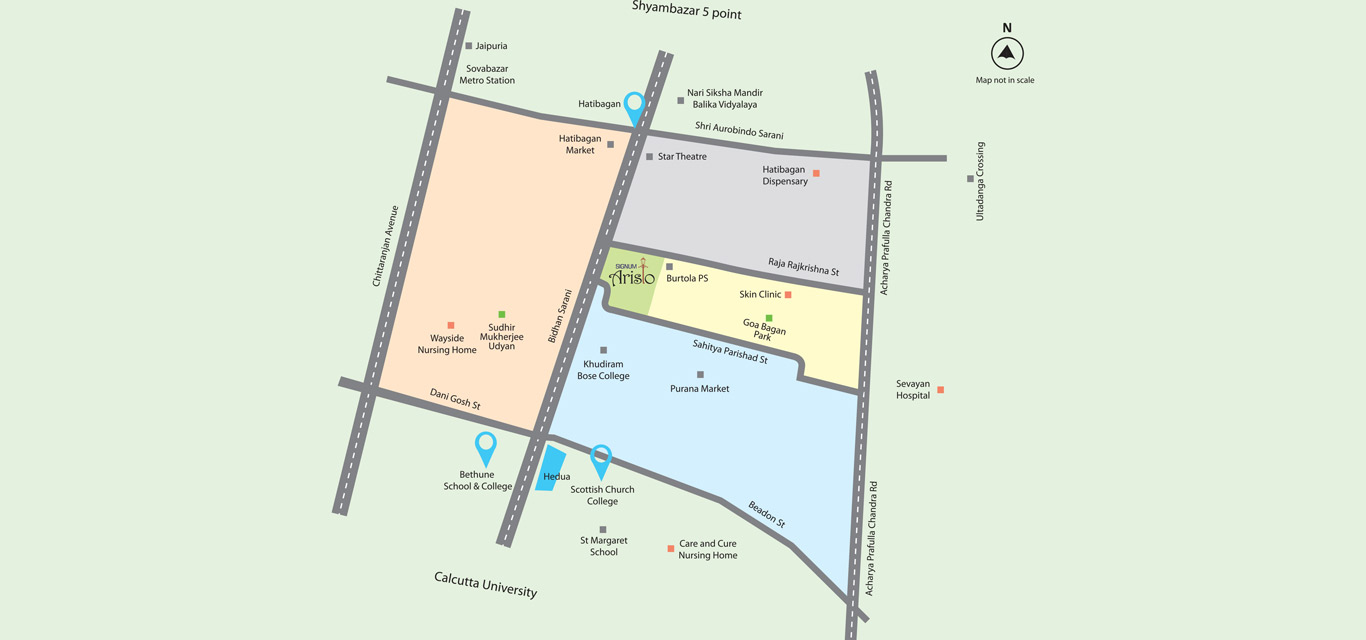 Signum Aristo Location Map Image