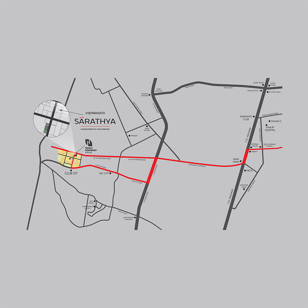 Vishwanath Sarathya Location Map Image