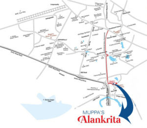 Muppa Alankrita Location Map Image