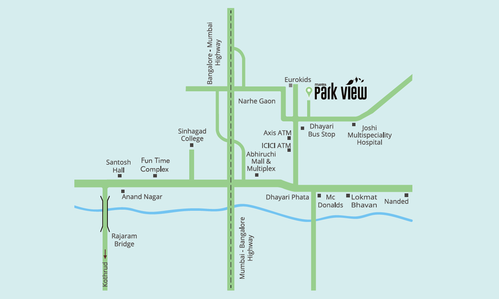 Mantra Park View Location Map Image