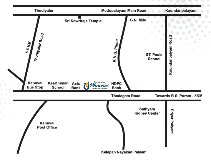 Sowparnika Phoenix Location Map Image