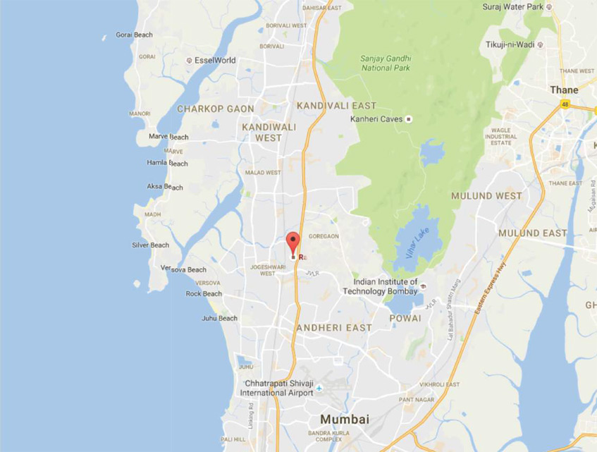 Raheja Ridgewood Location Map Image
