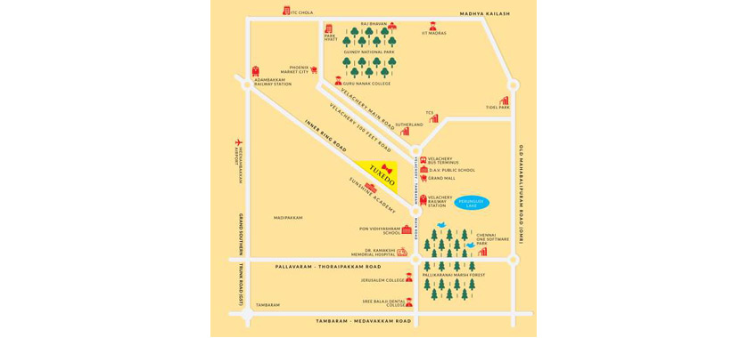 Dra 90 Degrees Location Map Image