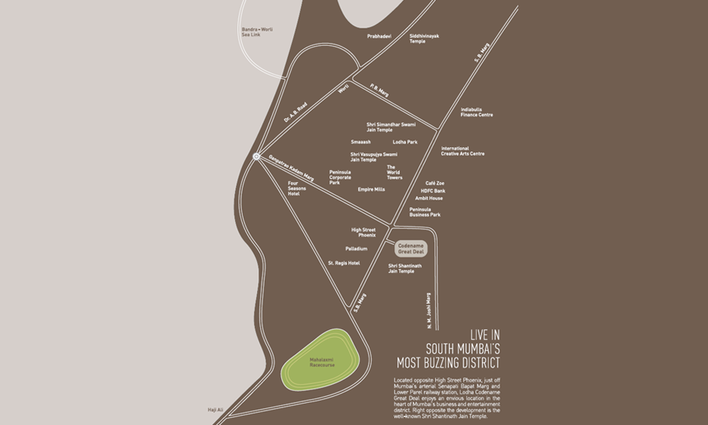 Lodha Codename Great Deal Location Map Image