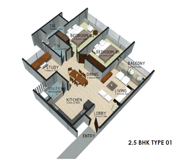 Godrej Reflections in Sarjapur Road Bangalore - Price, Floor Plan ...