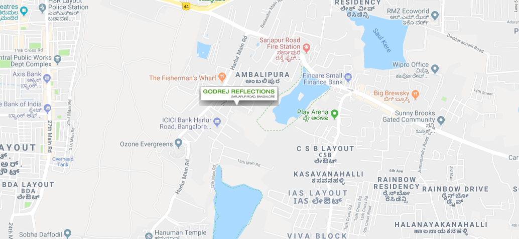 Godrej Reflections Location Map Image