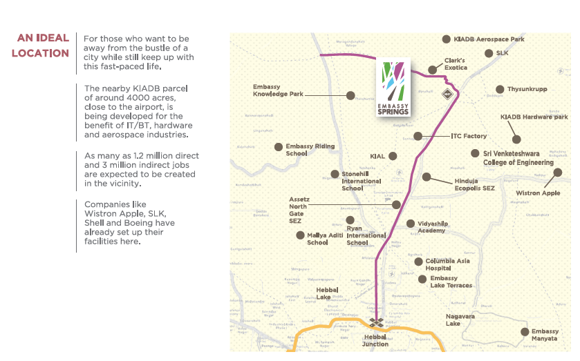 Embassy Edge Location Map Image