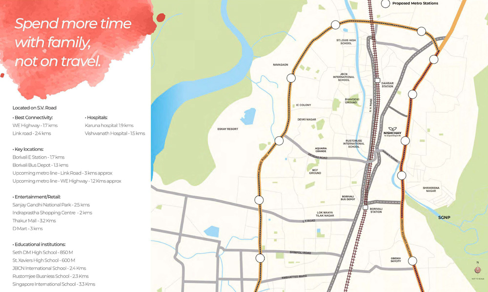 Chandak Next Location Map Image